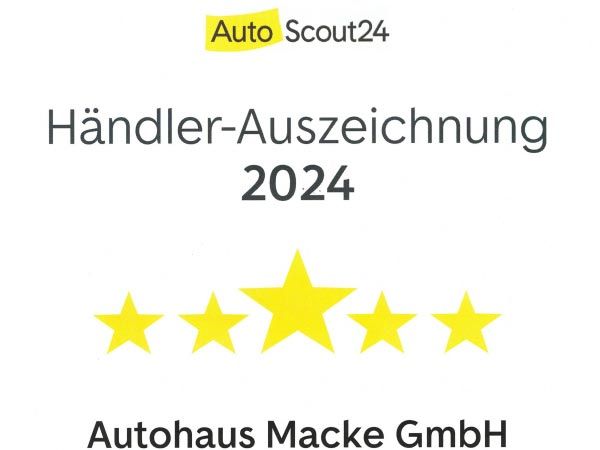 Autoscout24: Auszeichnung für beste Fahrzeughändler 2024